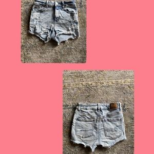 Cute denim jean shorts, size 0